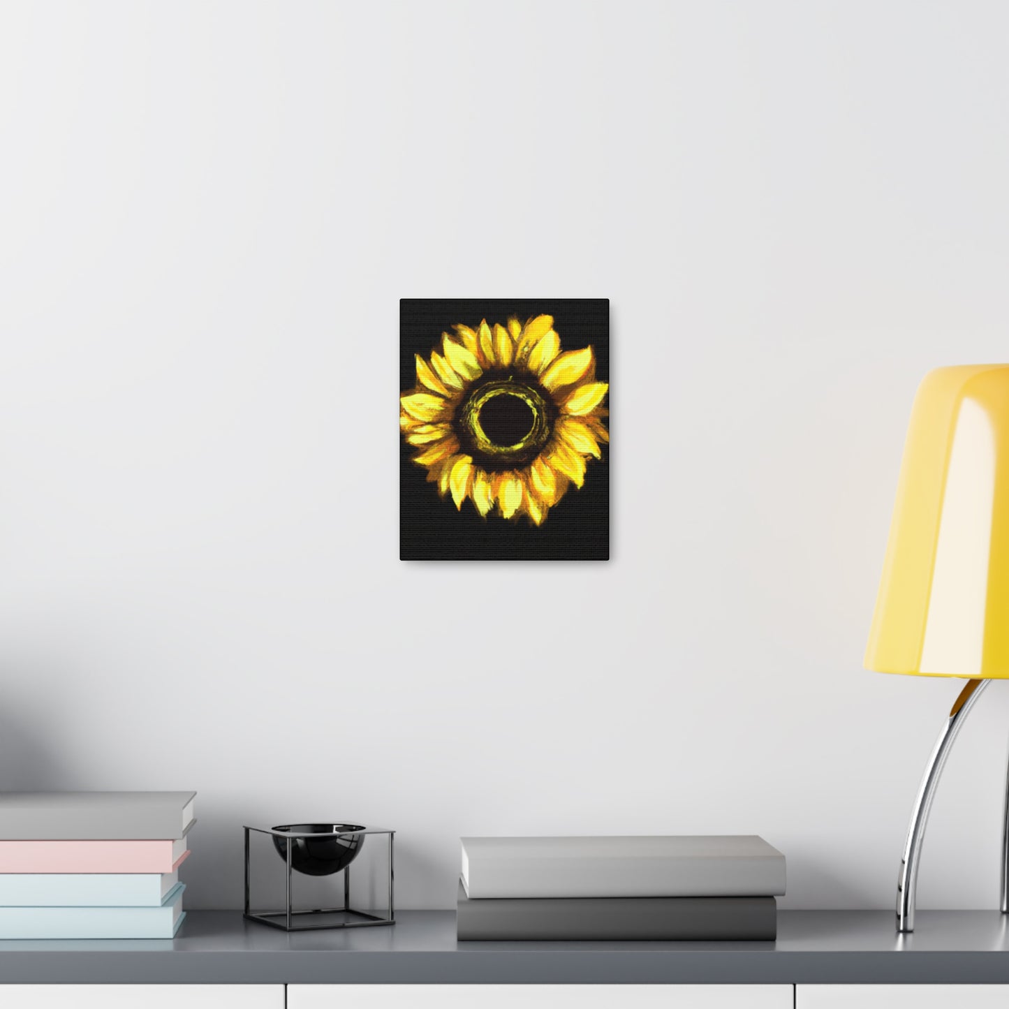Sunflower Sparkle Glow. - Canvas