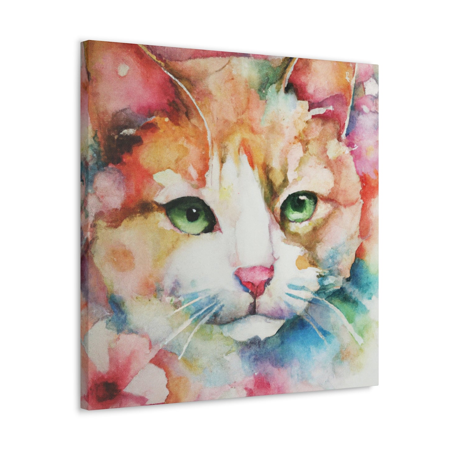 Cat Florabundance. - Canvas
