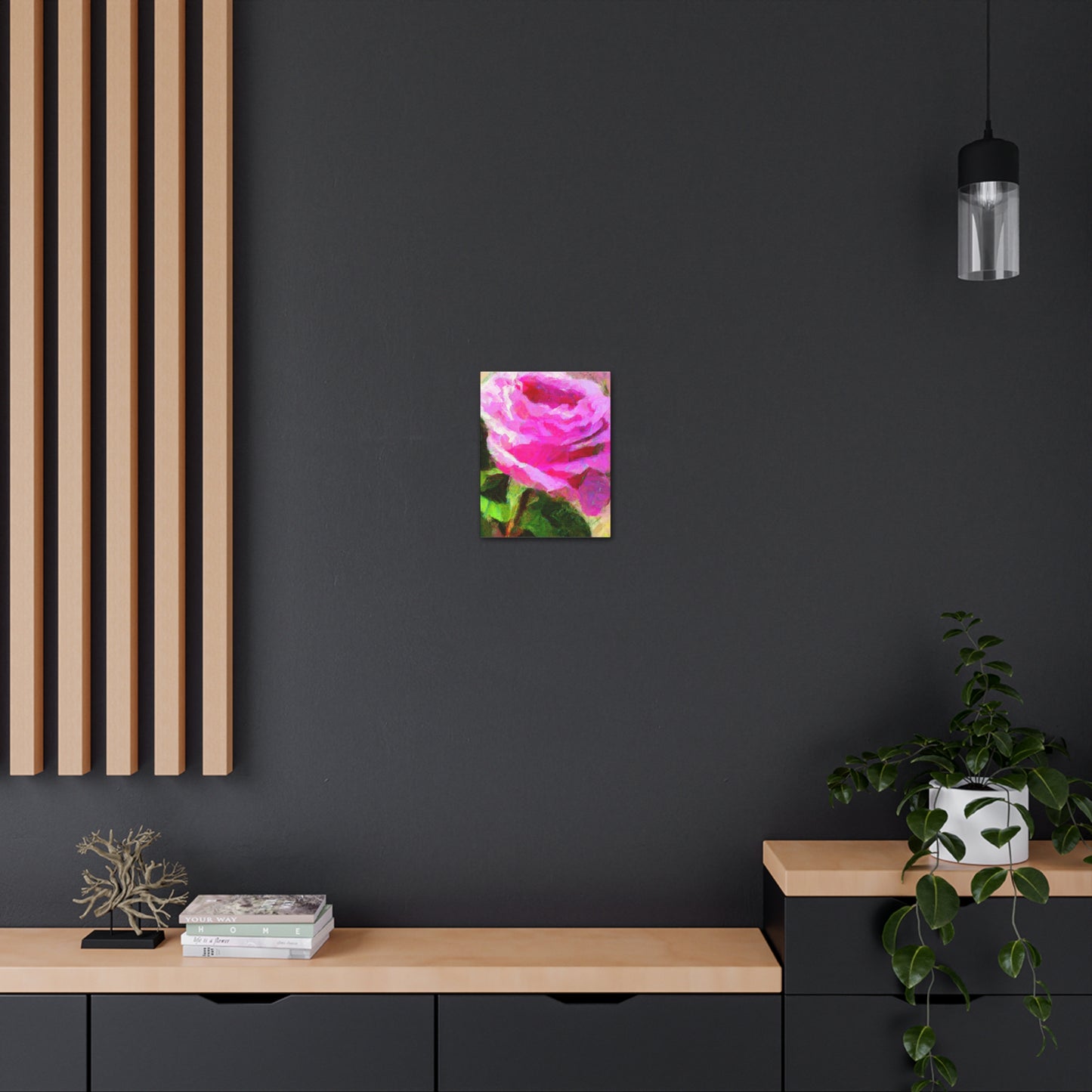Rose Reflection Dream. - Canvas