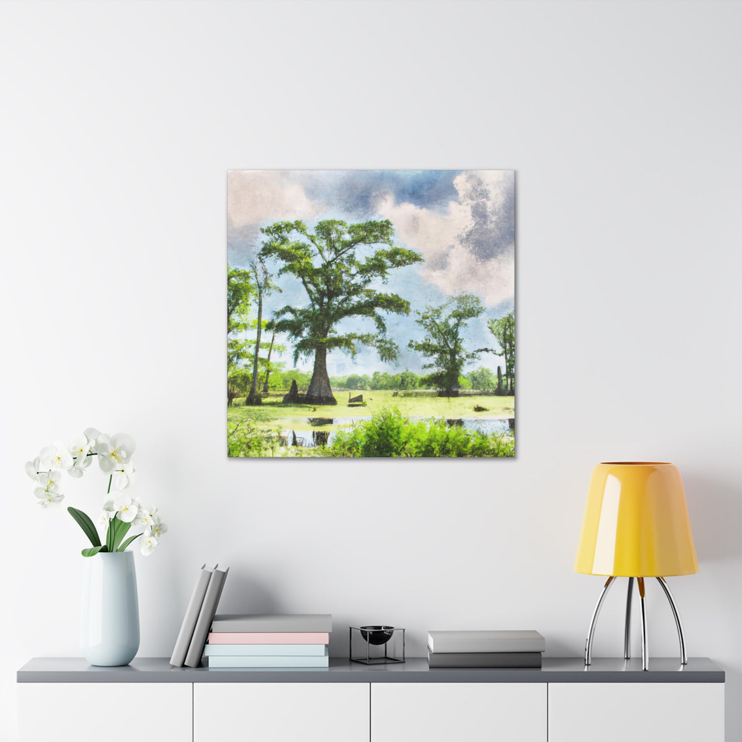 Lagniappe Louisiana Landscape - Canvas