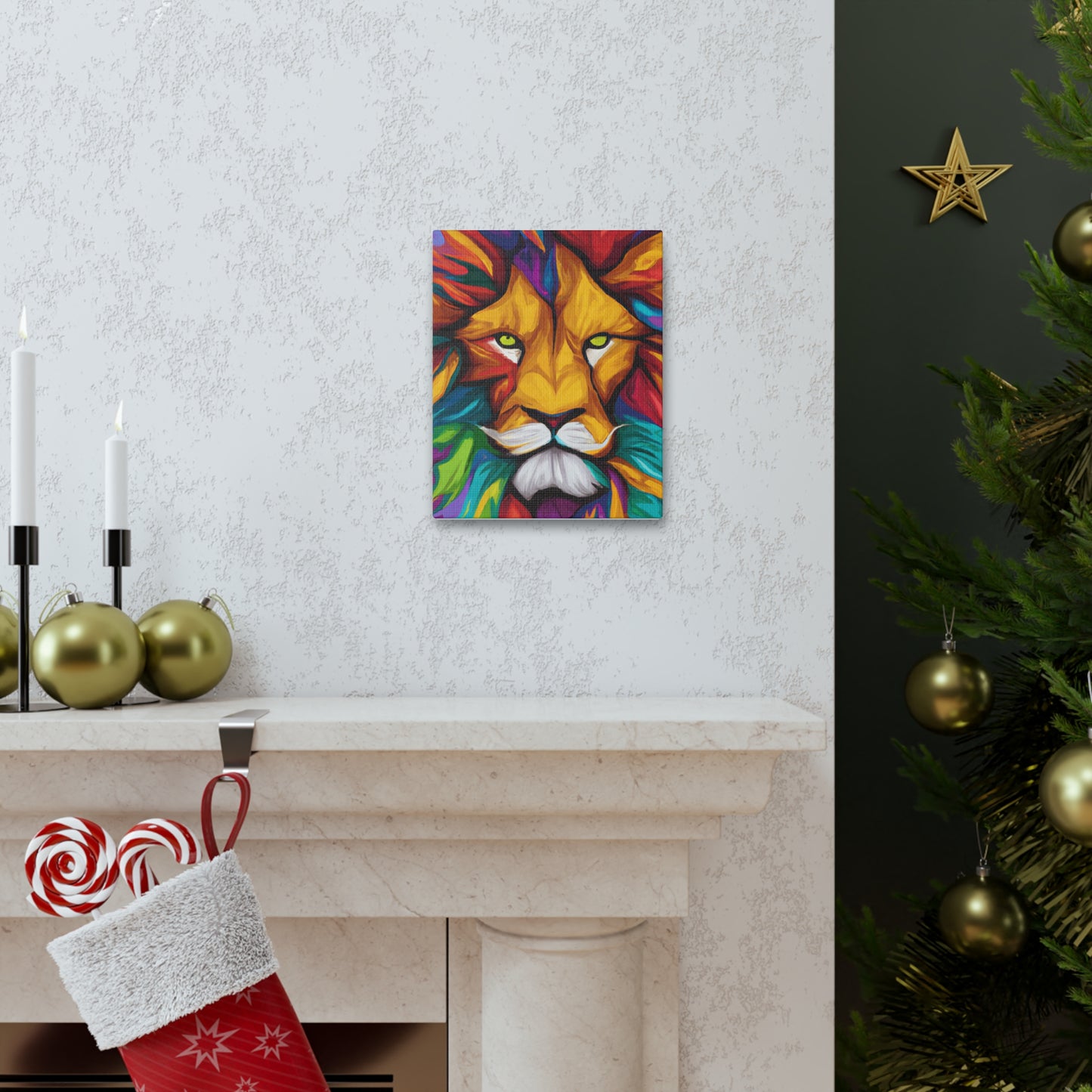 "Lion Flare" - Canvas