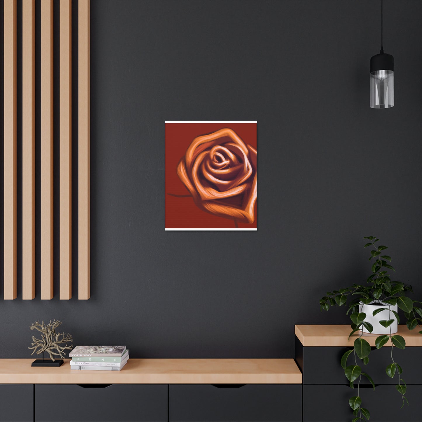 Rose Petal Bliss - Canvas