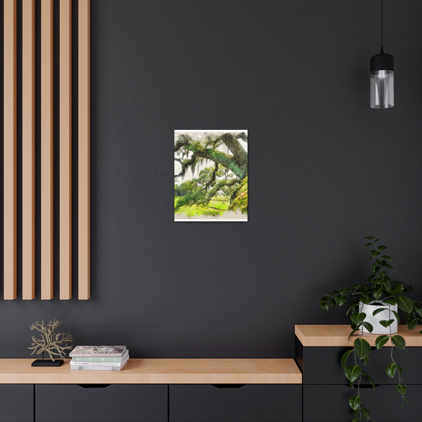 Windy Moss Lullaby - Canvas