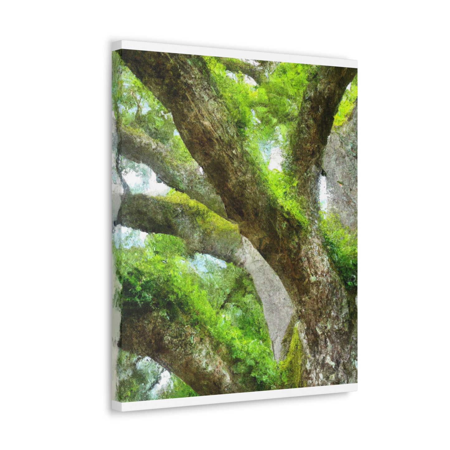 Vibrant Forest Dream. - Canvas