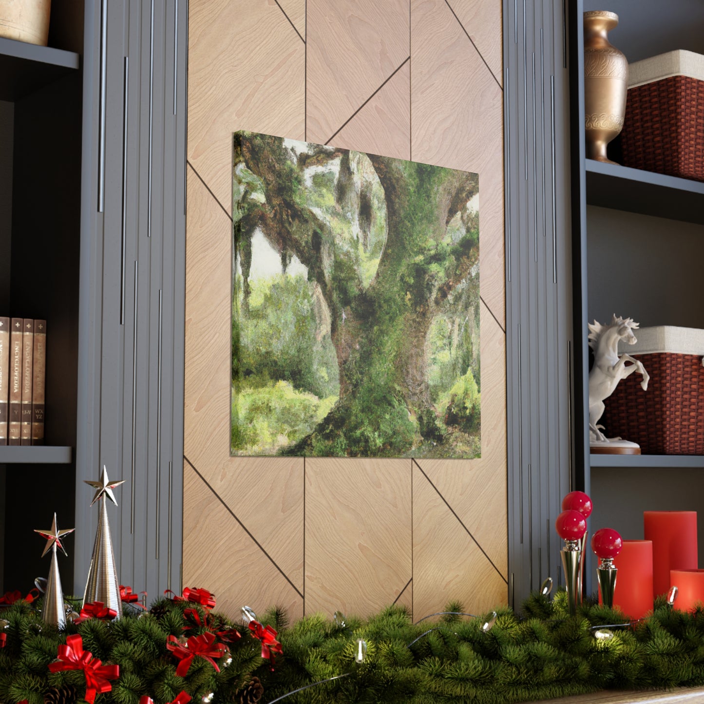 Mystic Moss Tree. - Canvas
