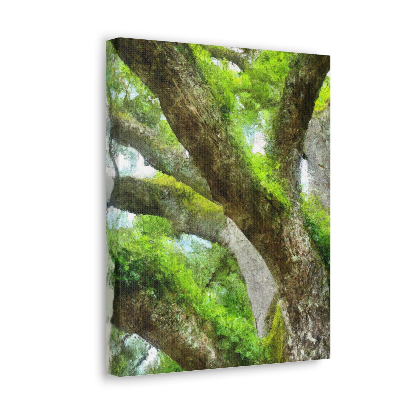 Vibrant Forest Dream. - Canvas