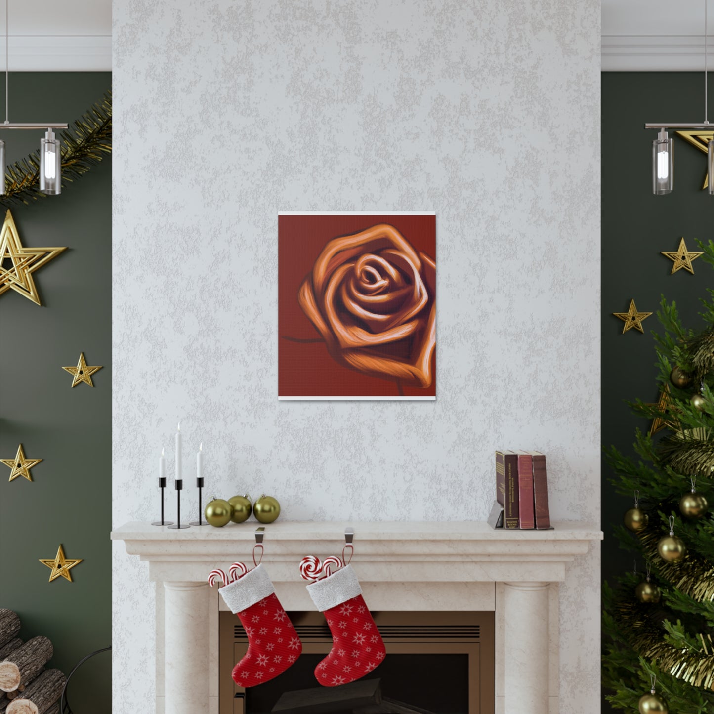 Rose Petal Bliss - Canvas