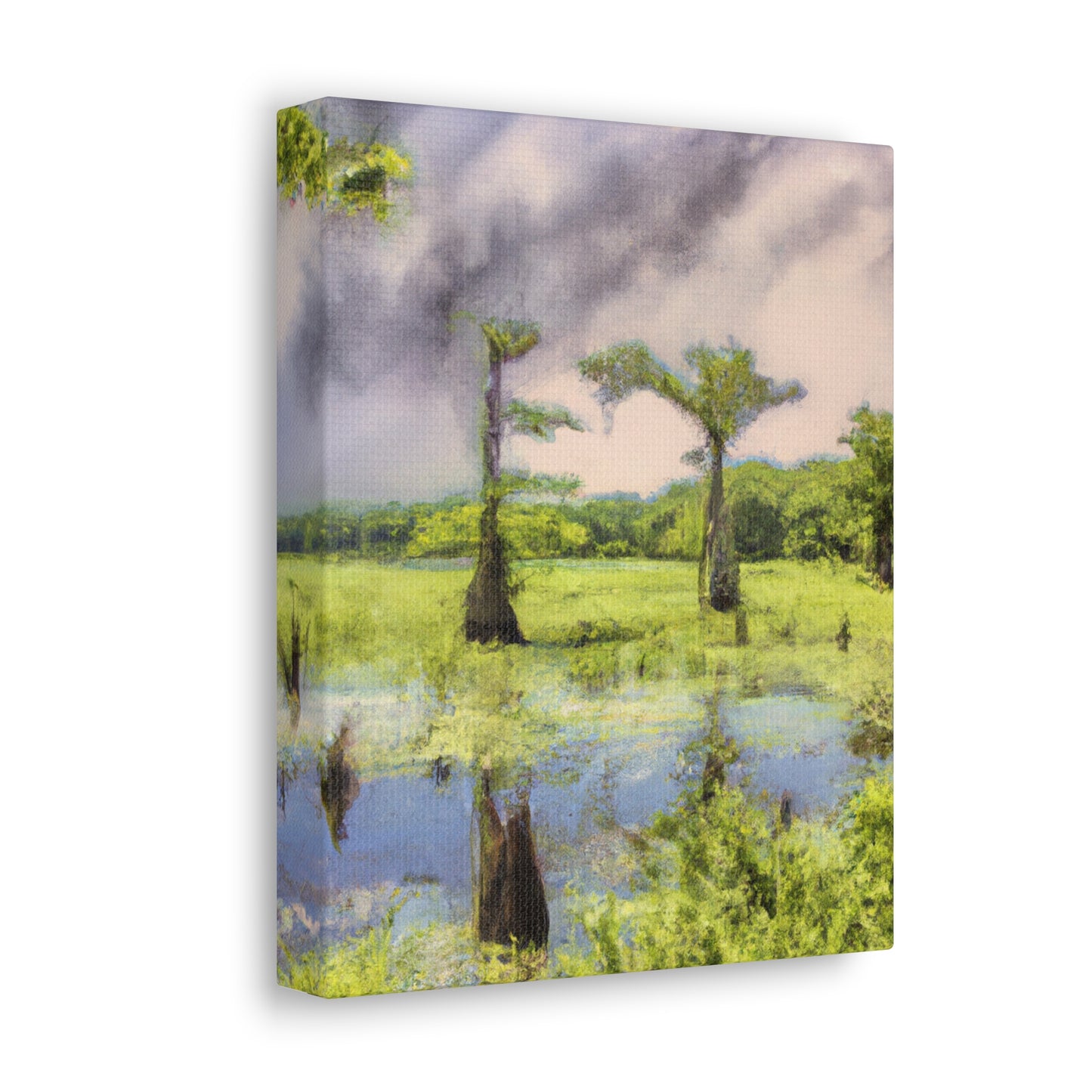 Dreamy Cypress Eden - Canvas