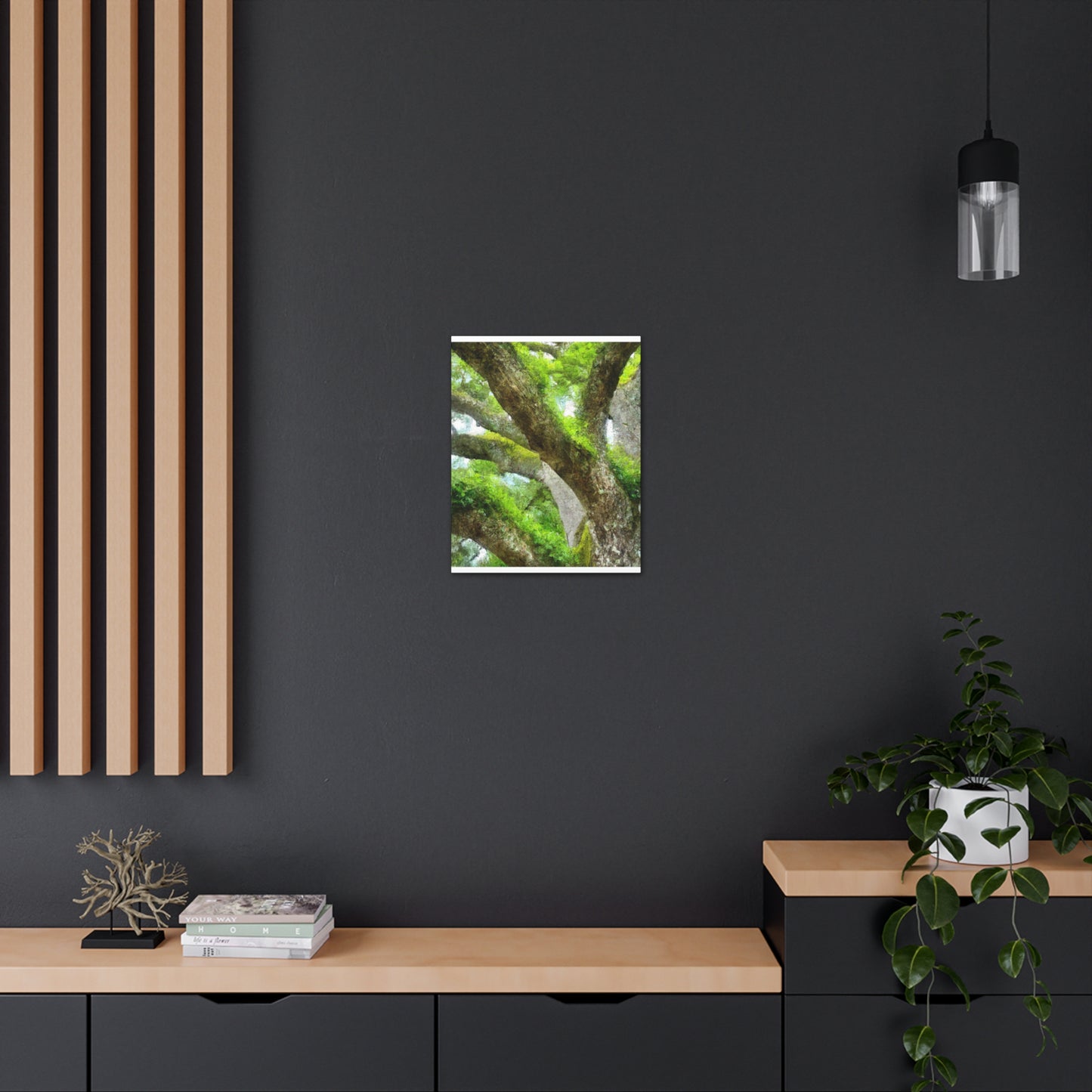 Vibrant Forest Dream. - Canvas