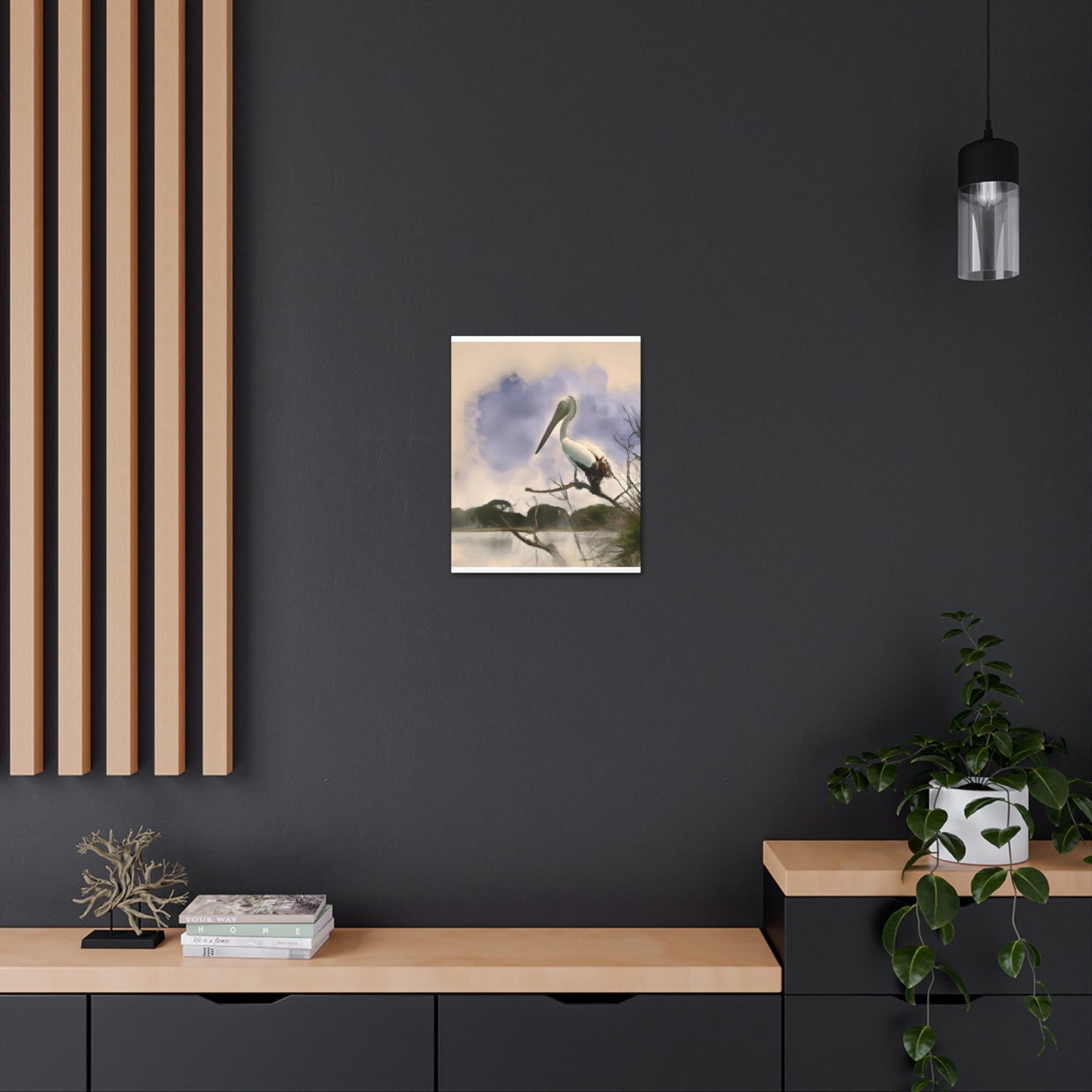 "Aquatic Pelican Dream" - Canvas