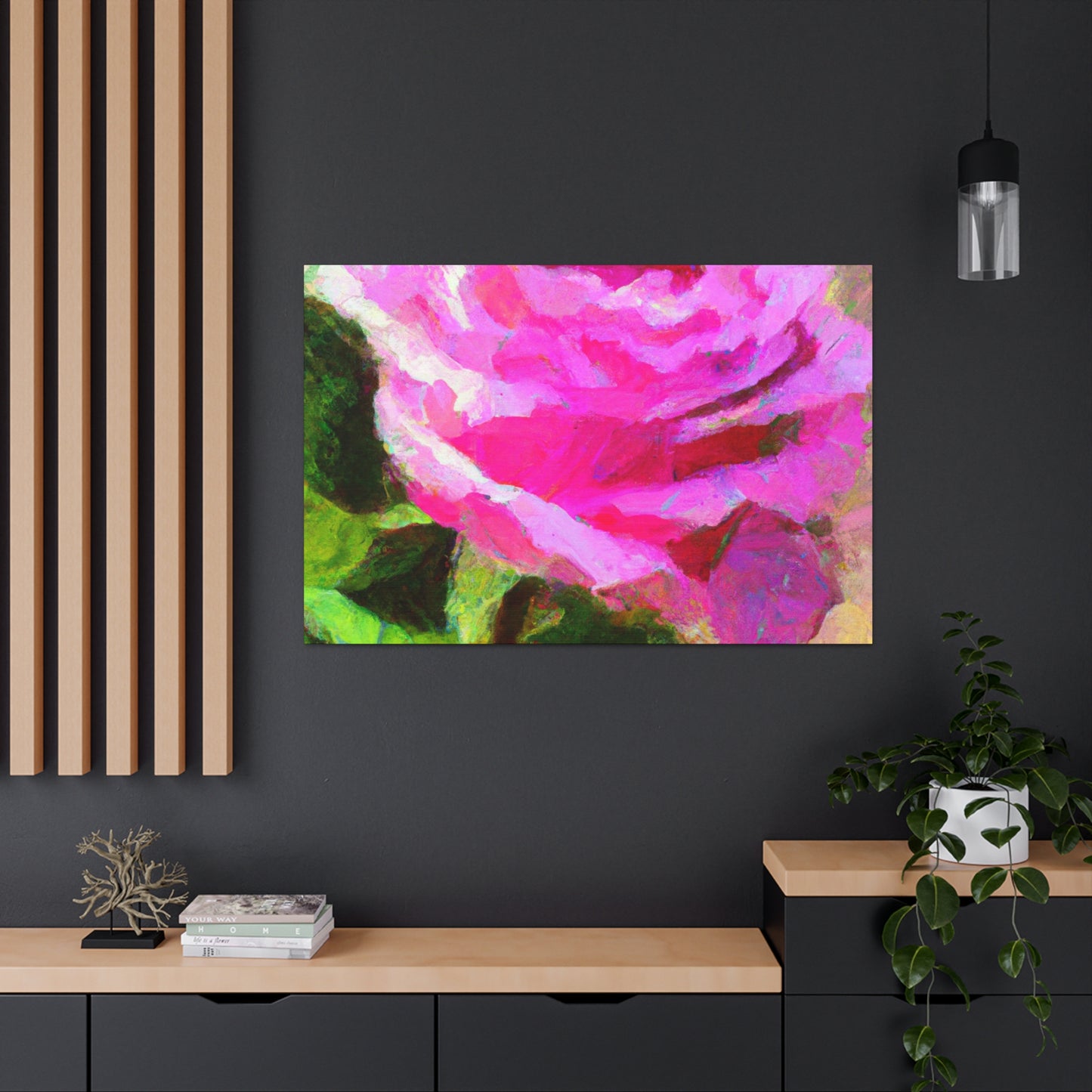 Rose Reflection Dream. - Canvas