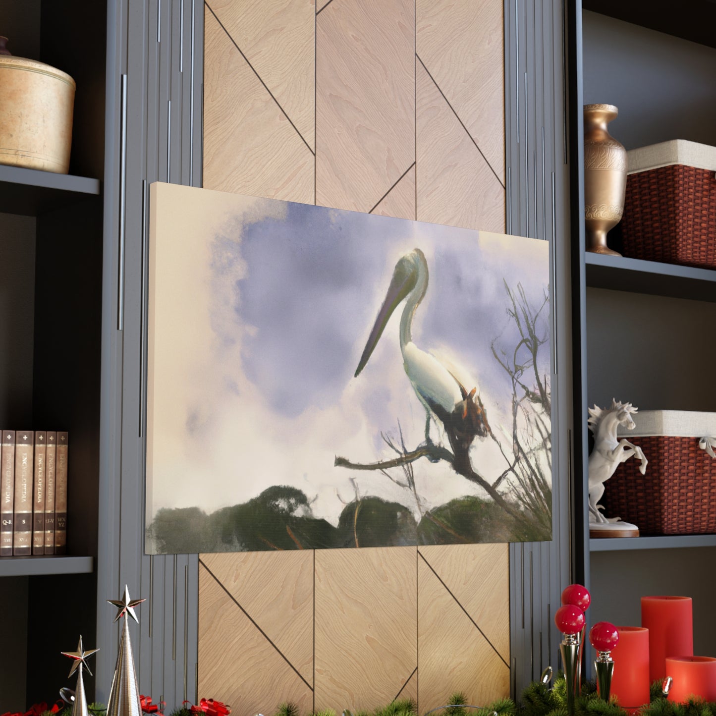 "Aquatic Pelican Dream" - Canvas