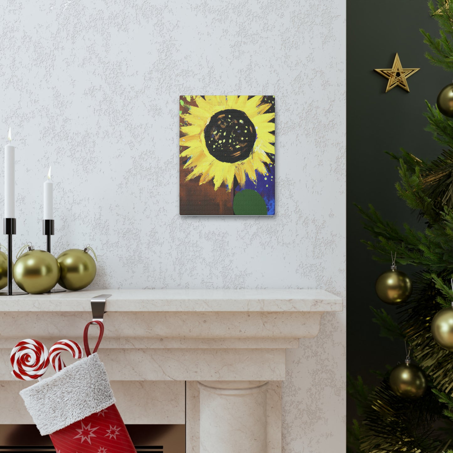 Sunflower Gloaming Dream. - Canvas