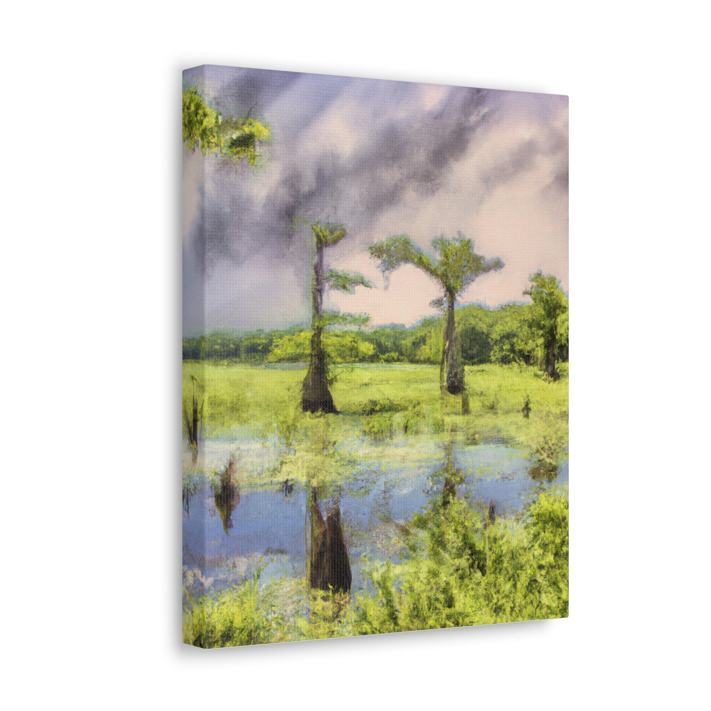 Dreamy Cypress Eden - Canvas