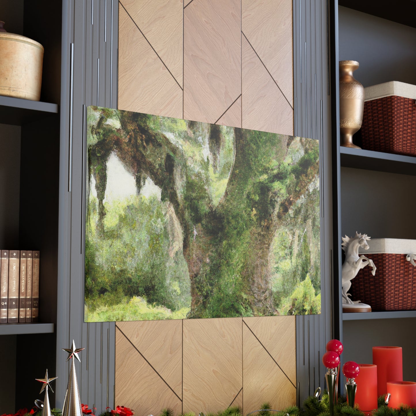 Mystic Moss Tree. - Canvas