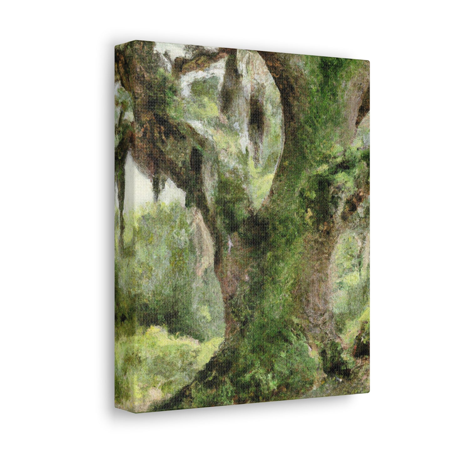 Mystic Moss Tree. - Canvas