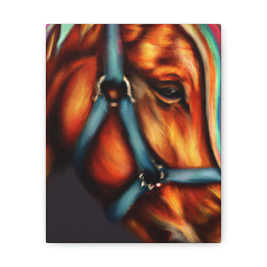 Rainbow Equine. - Canvas