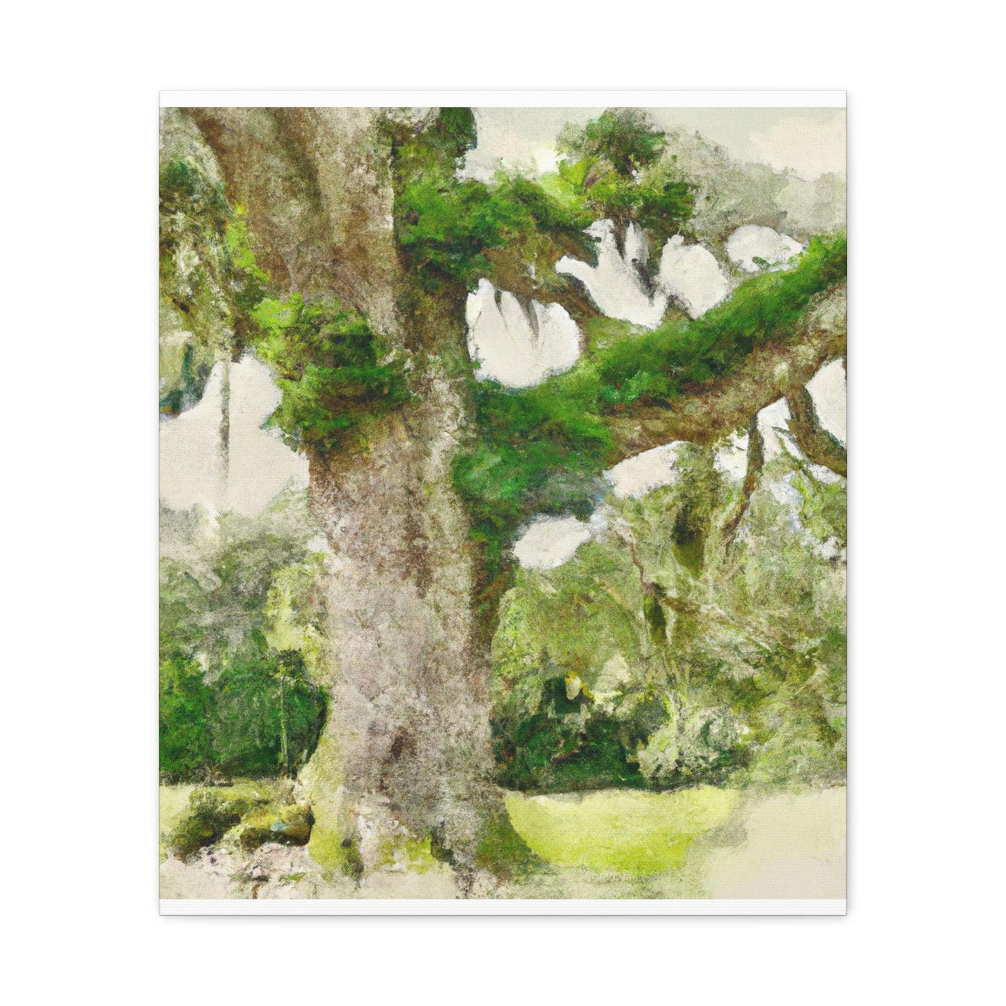 Rural Splendor Moss - Canvas