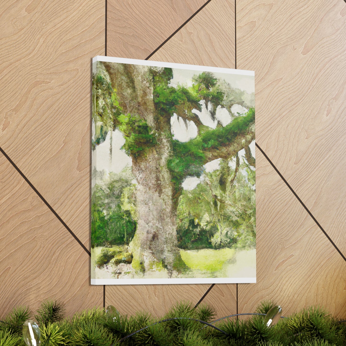 Rural Splendor Moss - Canvas