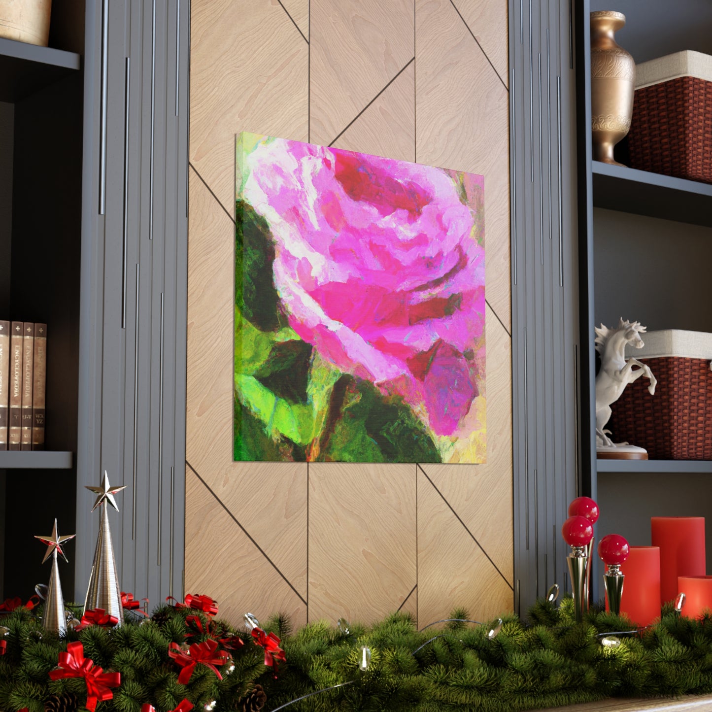Rose Reflection Dream. - Canvas