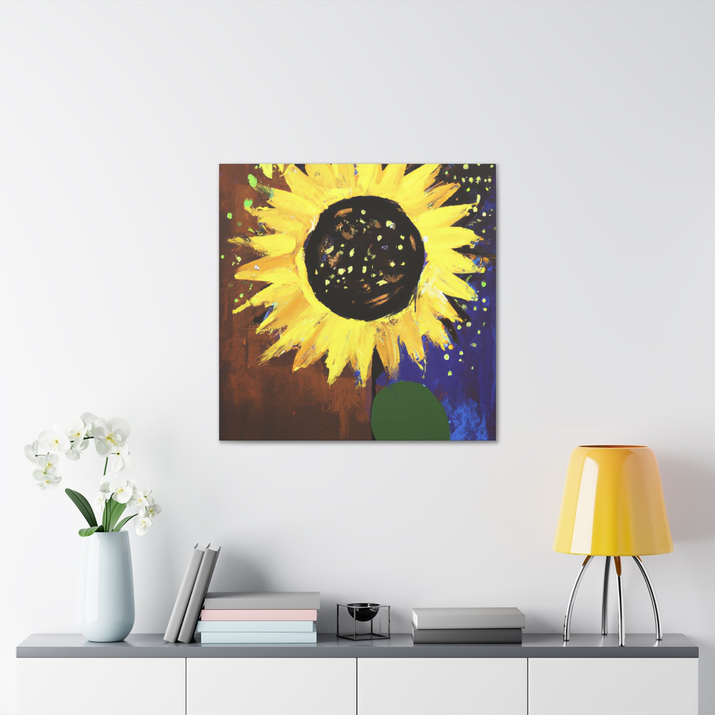 Sunflower Gloaming Dream. - Canvas