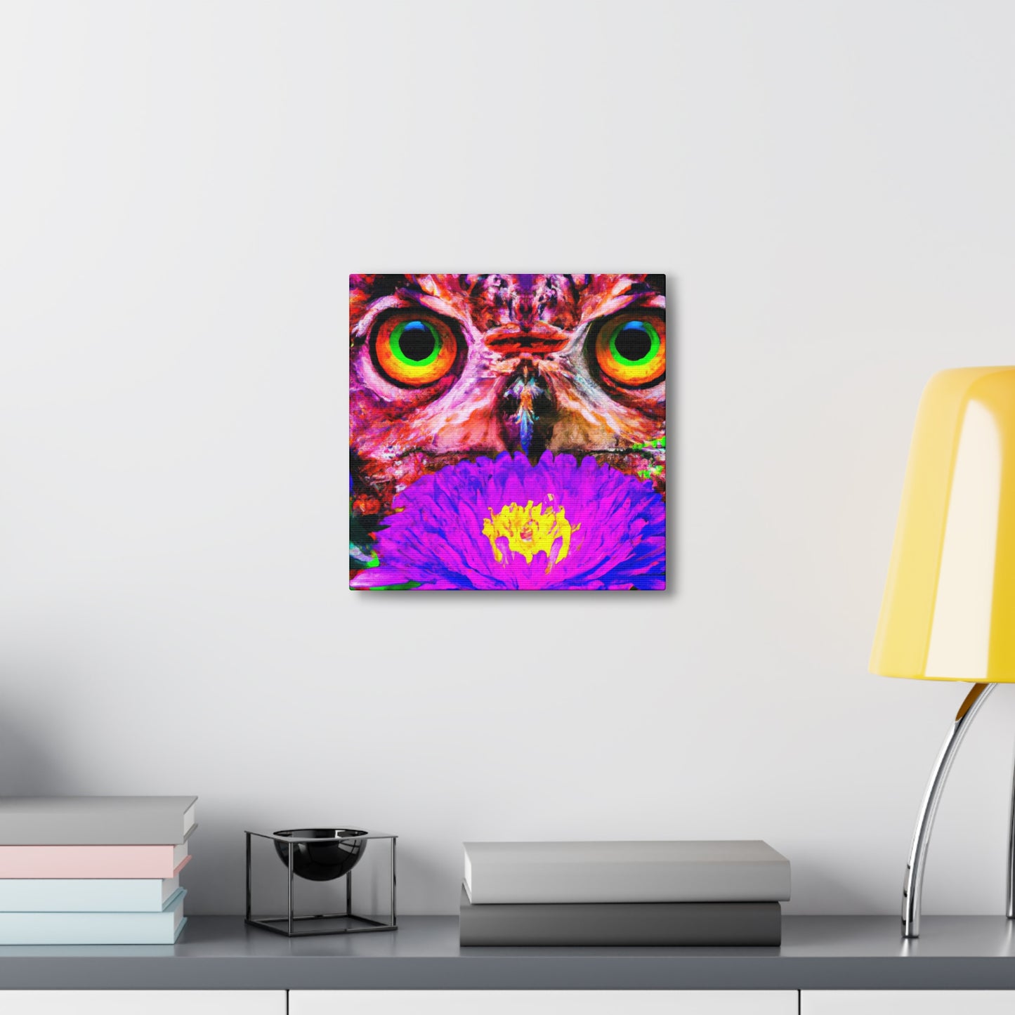 Owl's Oasis - Canvas