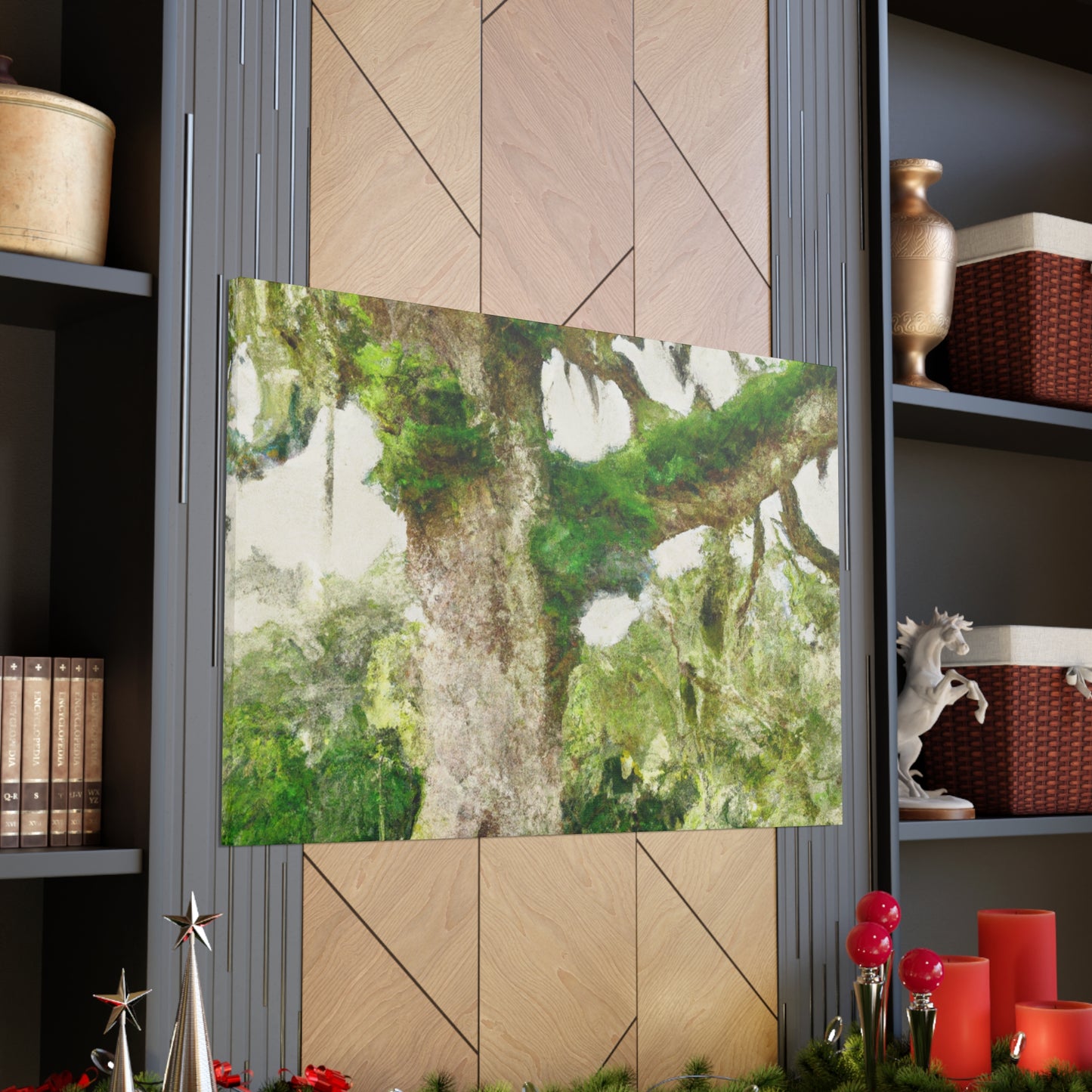 Rural Splendor Moss - Canvas