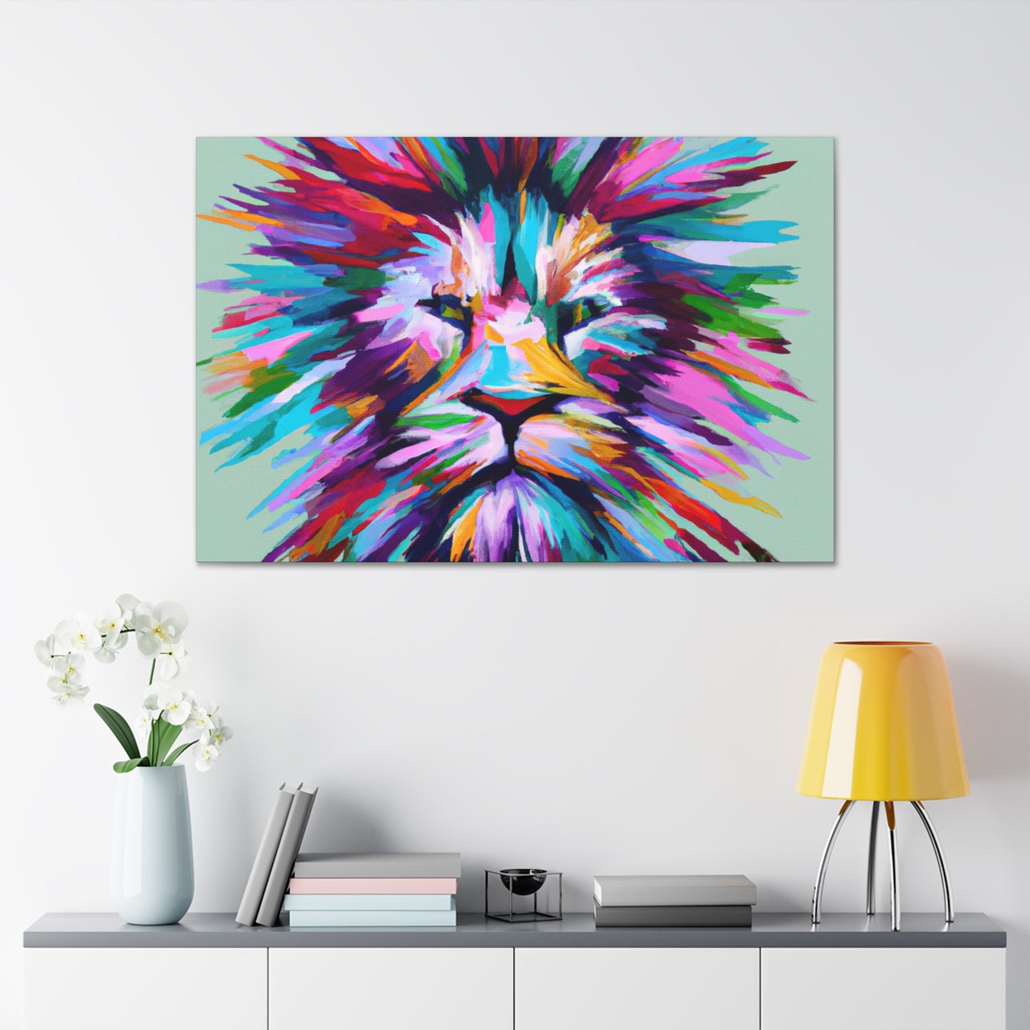 Vivid Mane - Canvas