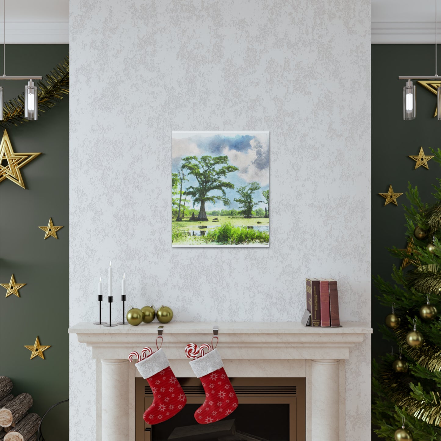 Lagniappe Louisiana Landscape - Canvas