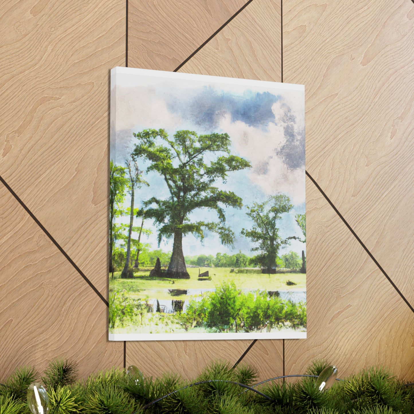 Lagniappe Louisiana Landscape - Canvas