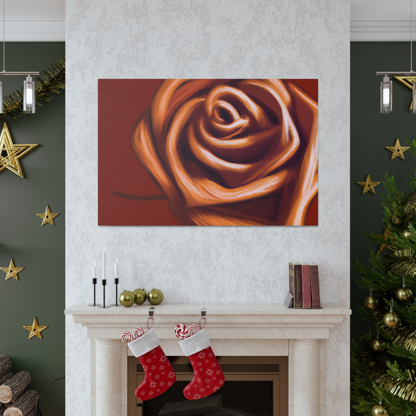 Rose Petal Bliss - Canvas