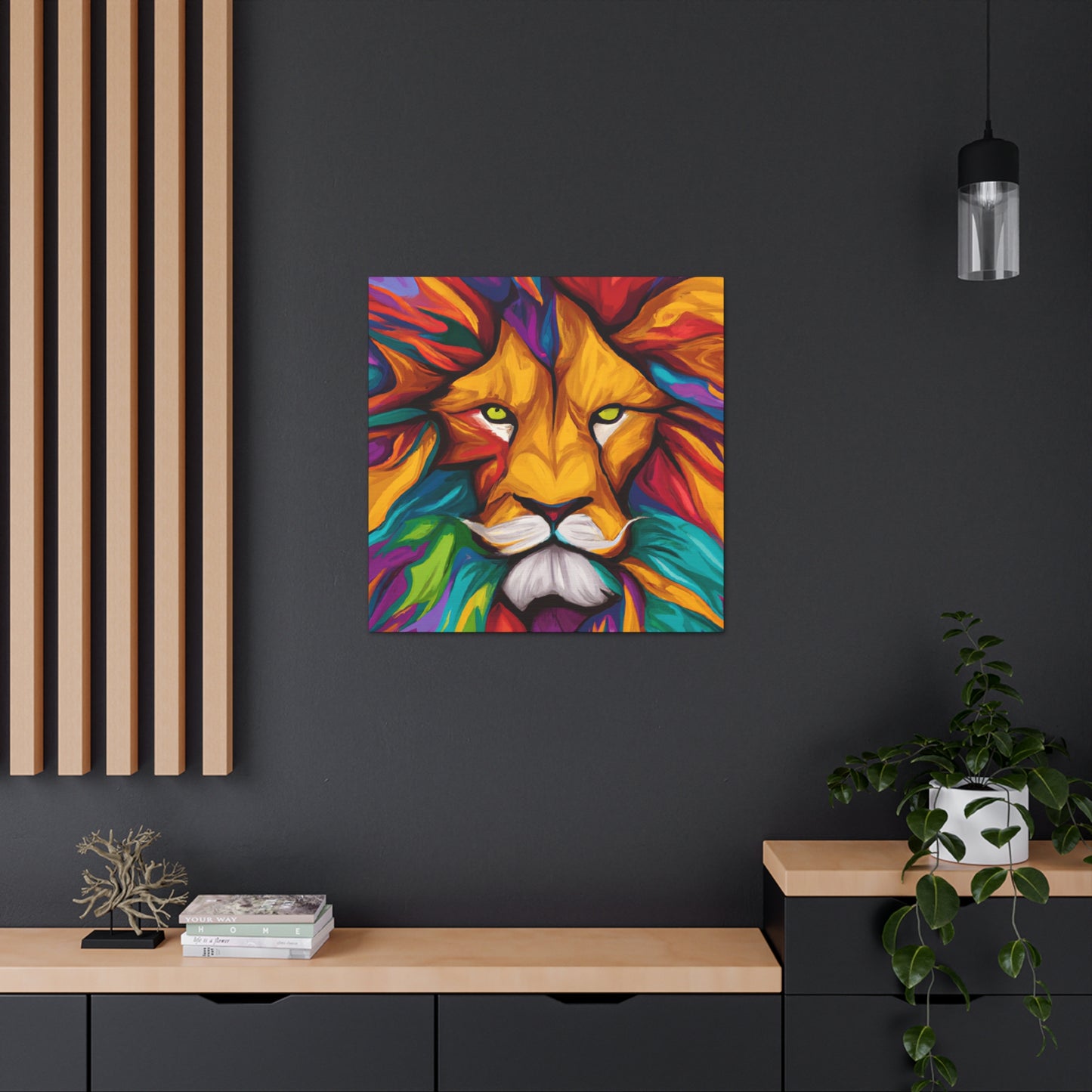 "Lion Flare" - Canvas