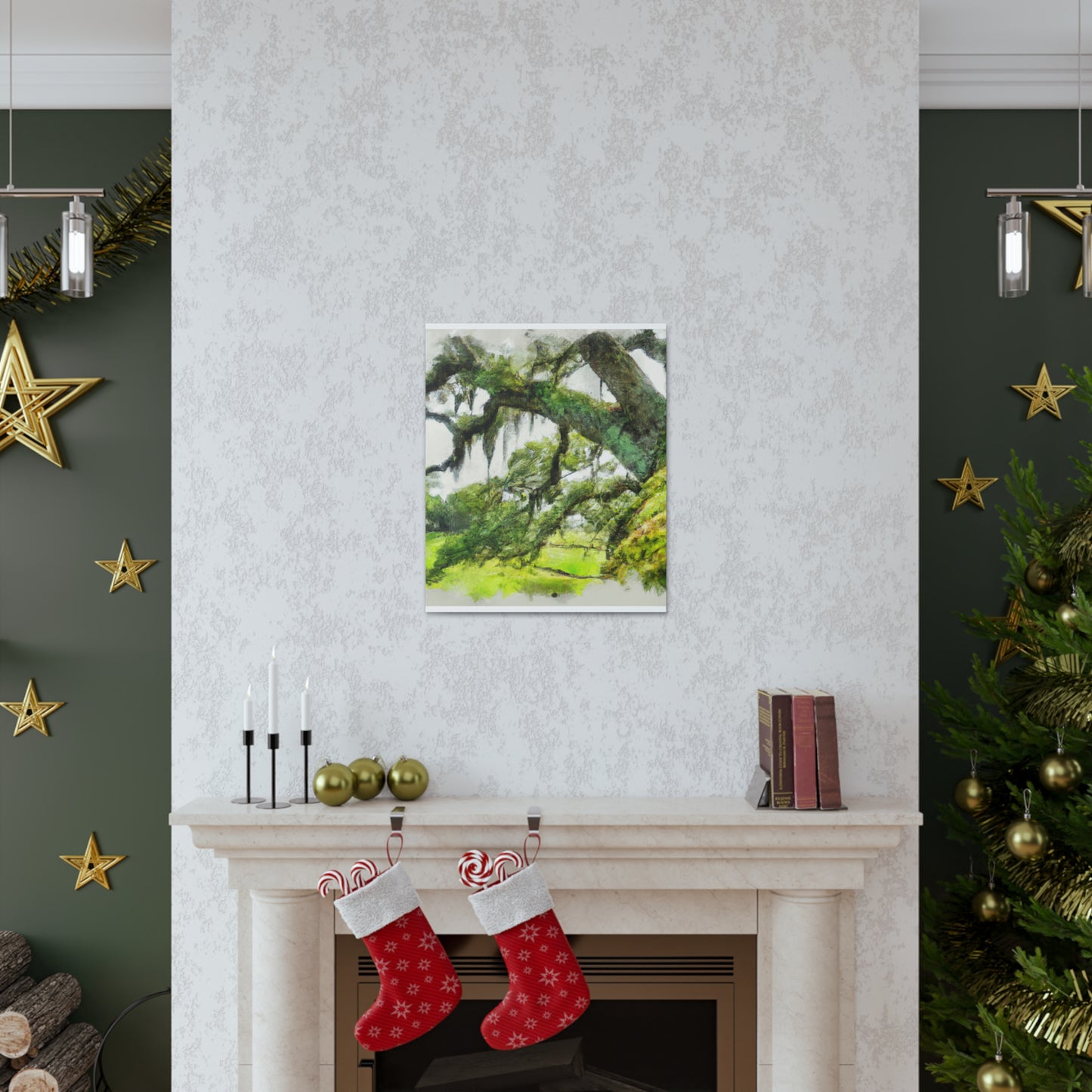 Windy Moss Lullaby - Canvas