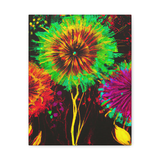 Radiant Blooms. - Canvas