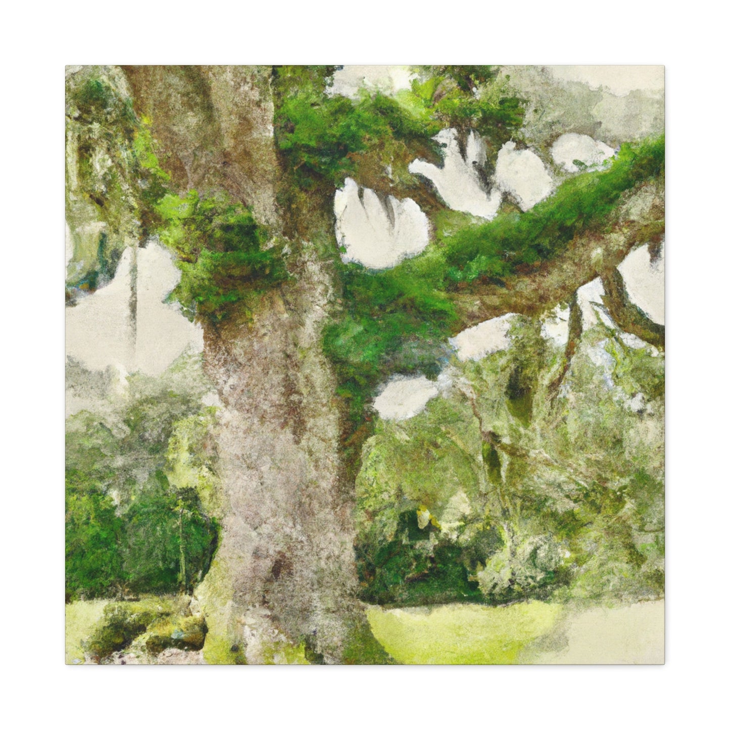 Rural Splendor Moss - Canvas