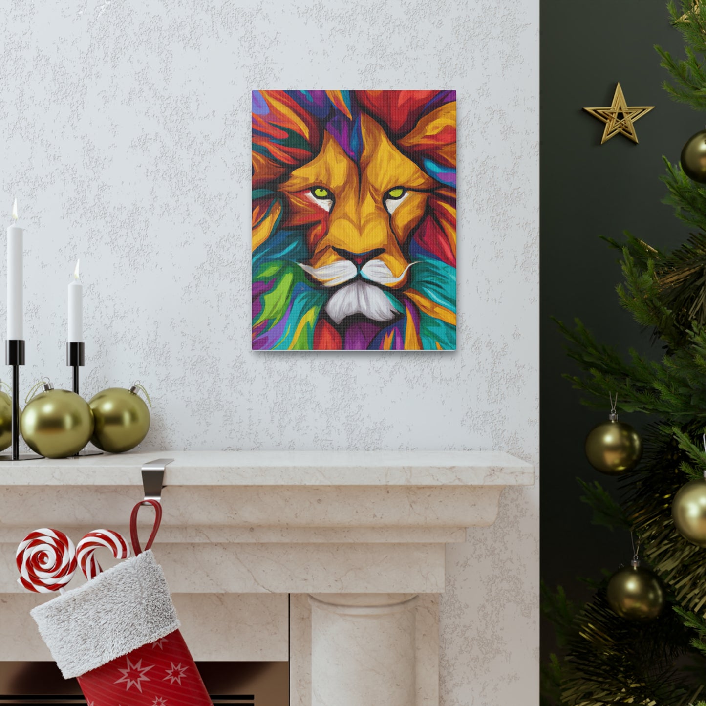 "Lion Flare" - Canvas