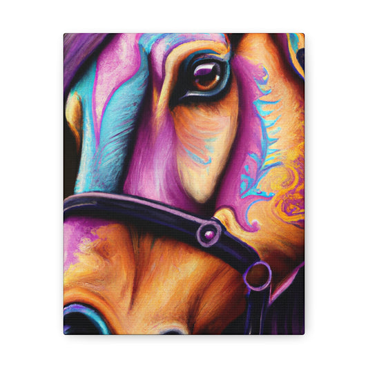 Opalesque Equine. - Canvas