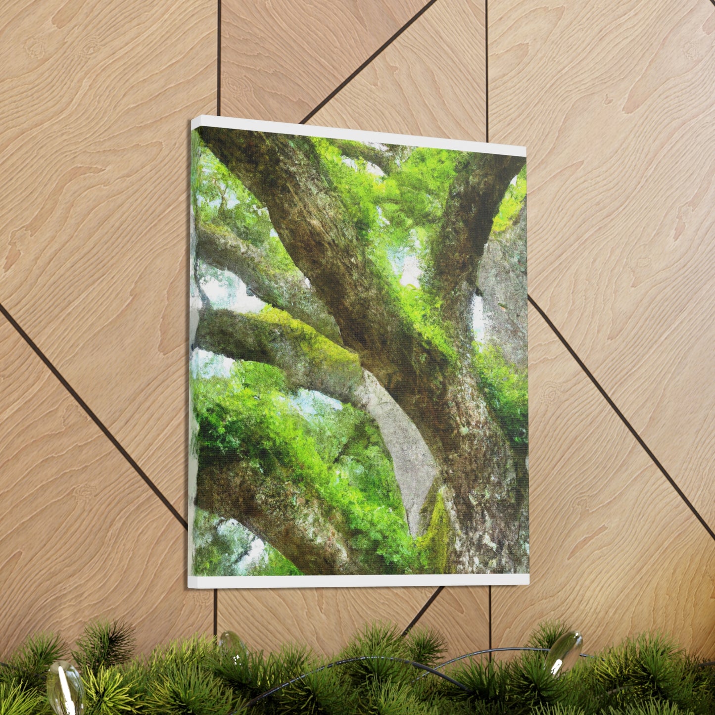 Vibrant Forest Dream. - Canvas