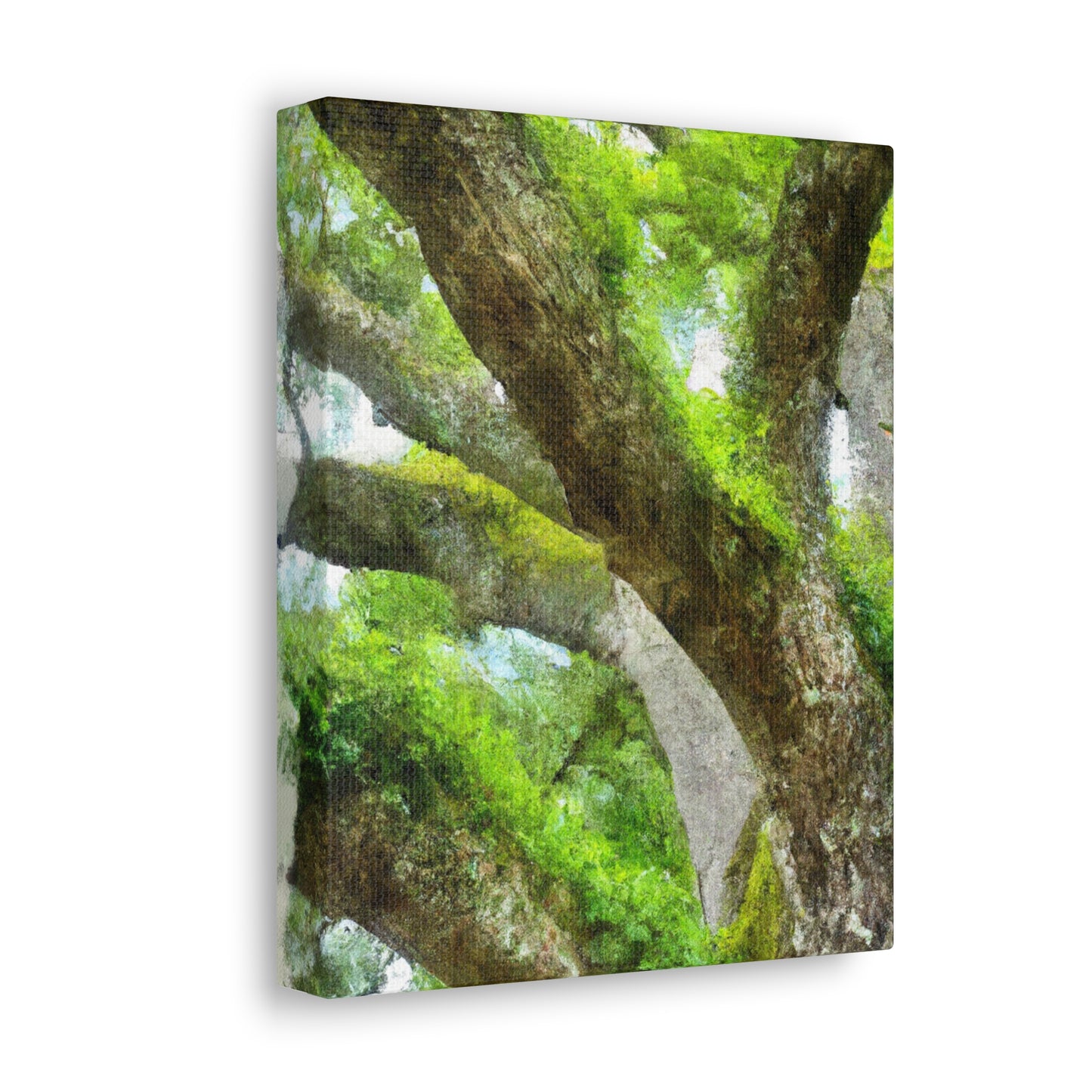 Vibrant Forest Dream. - Canvas