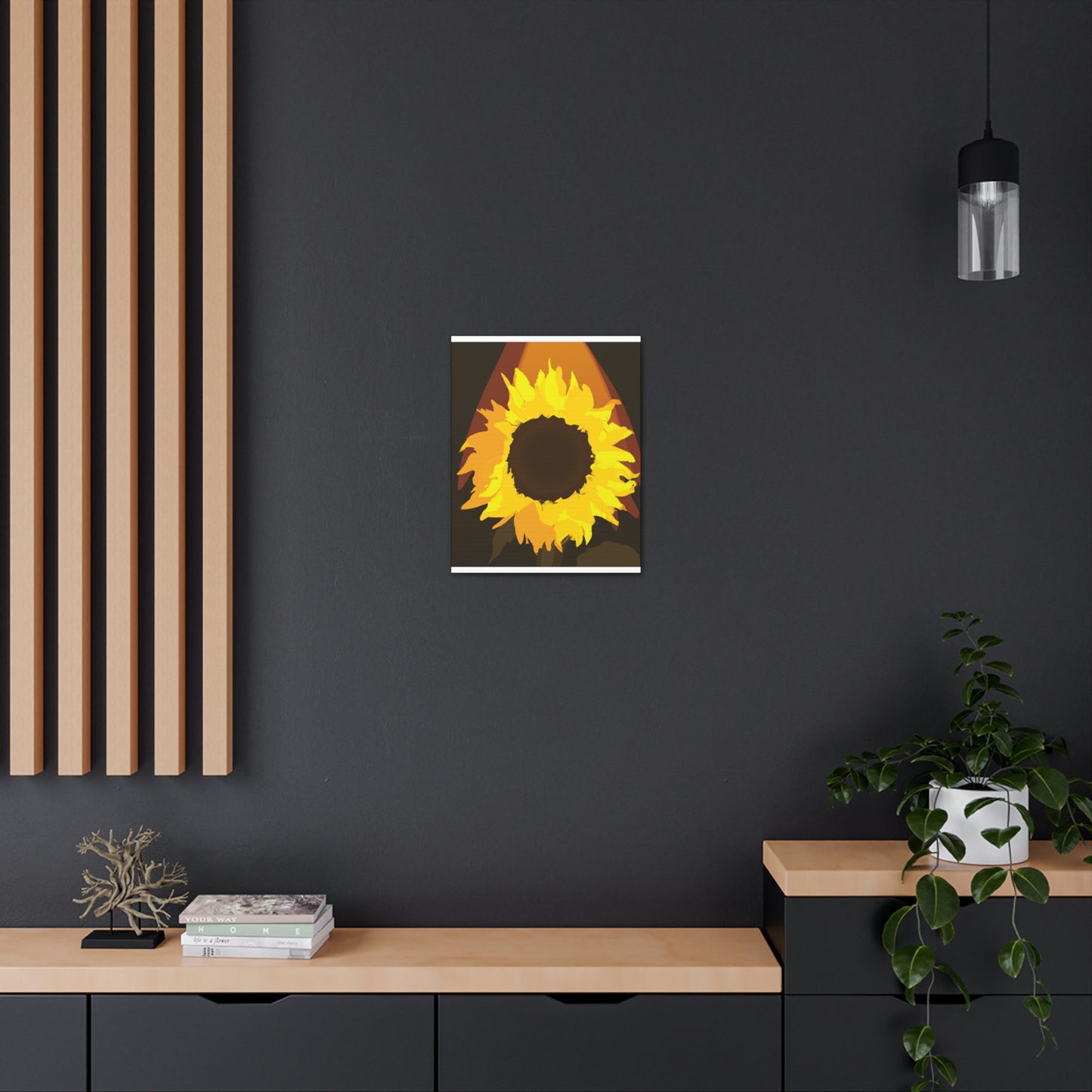 Divine Sun Petal. - Canvas