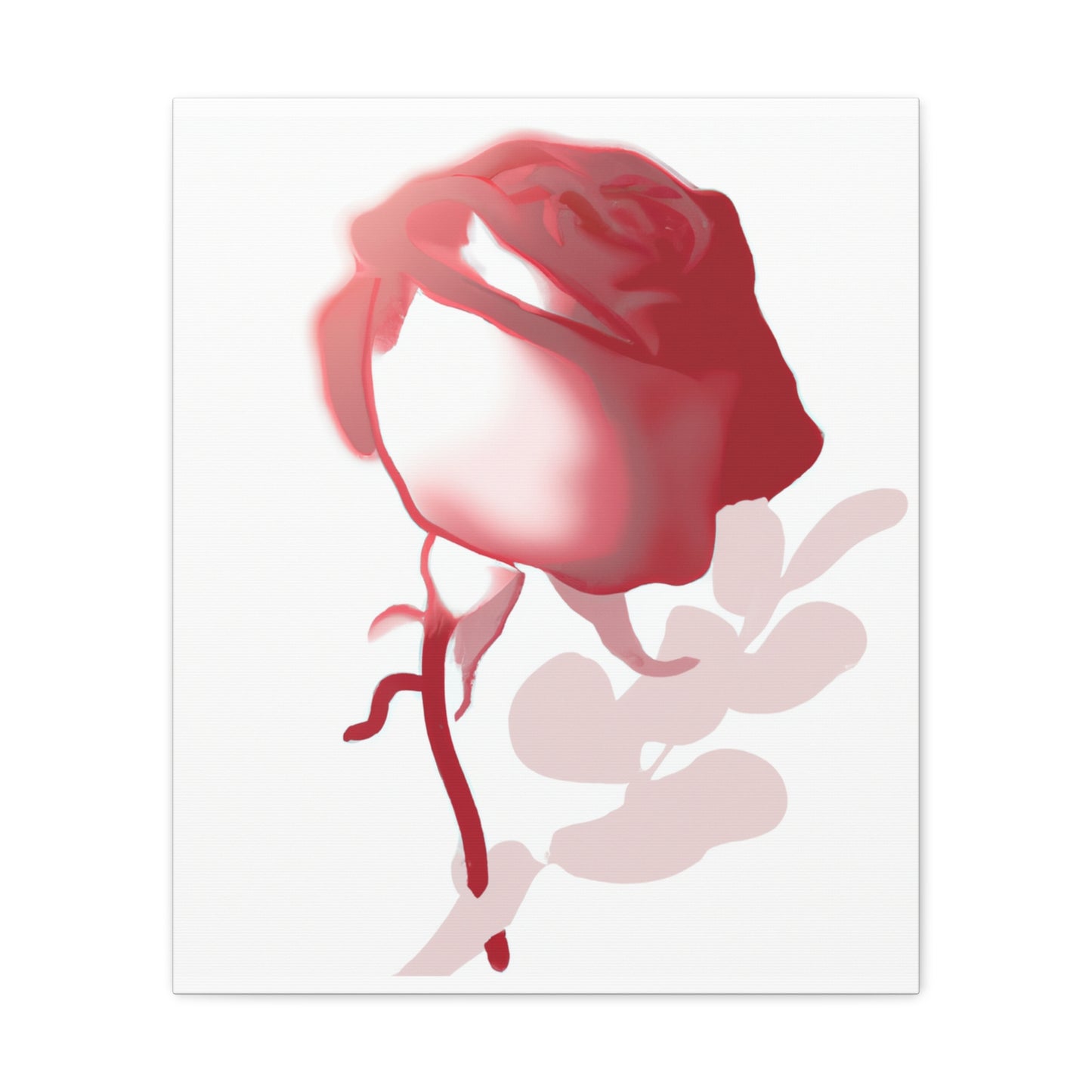 Abstract Floral Blush - Canvas