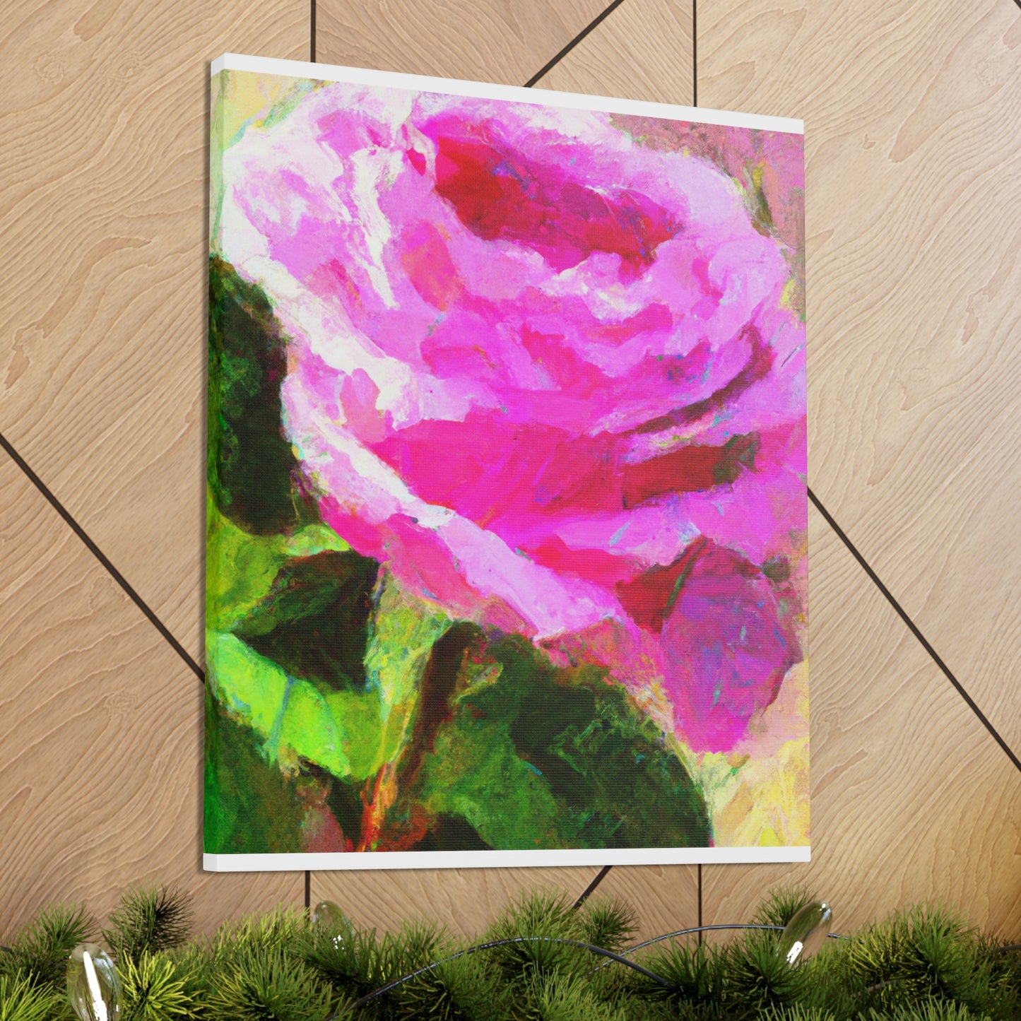 Rose Reflection Dream. - Canvas