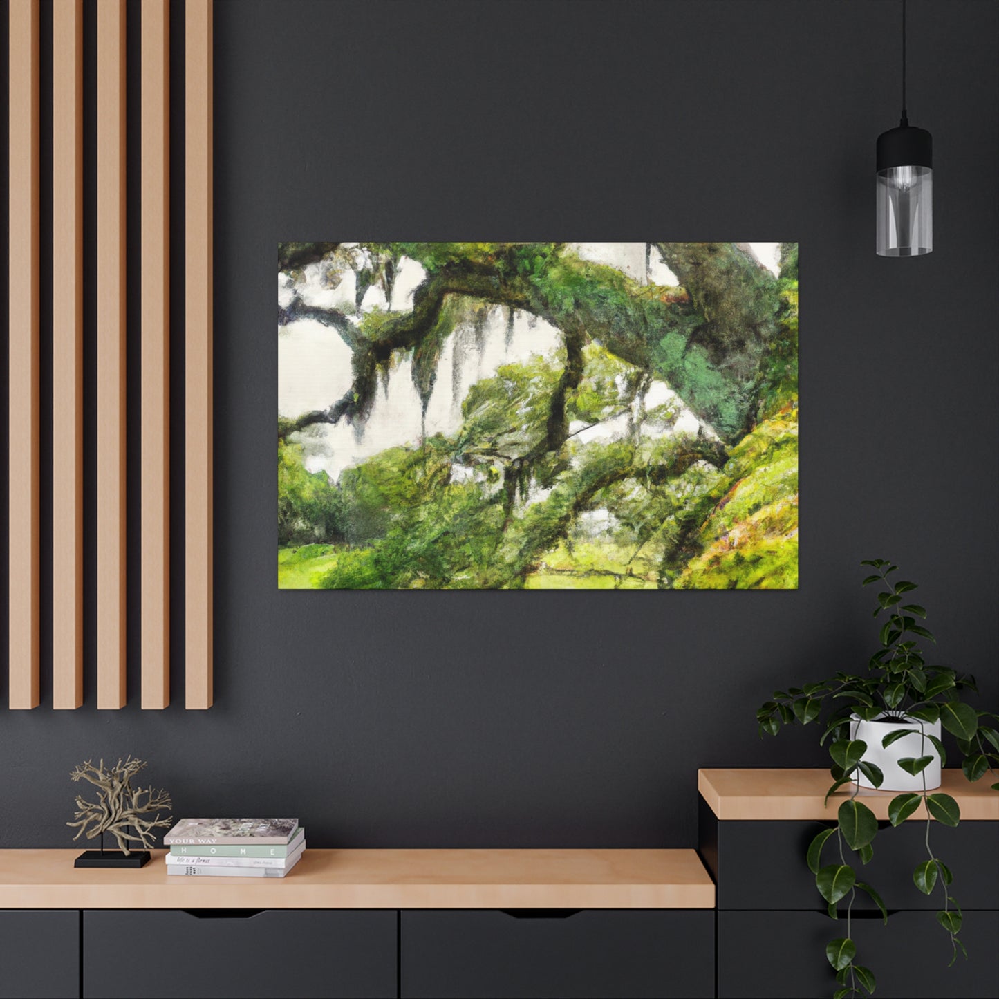 Windy Moss Lullaby - Canvas
