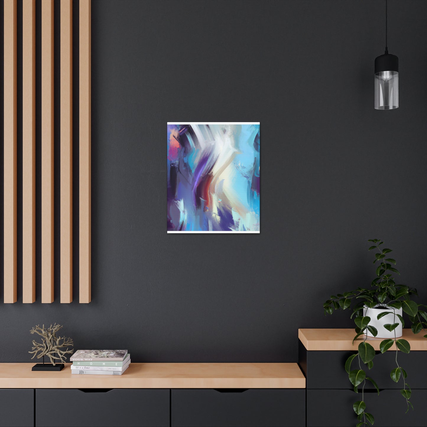Colorful Splatter Unleashed. - Canvas