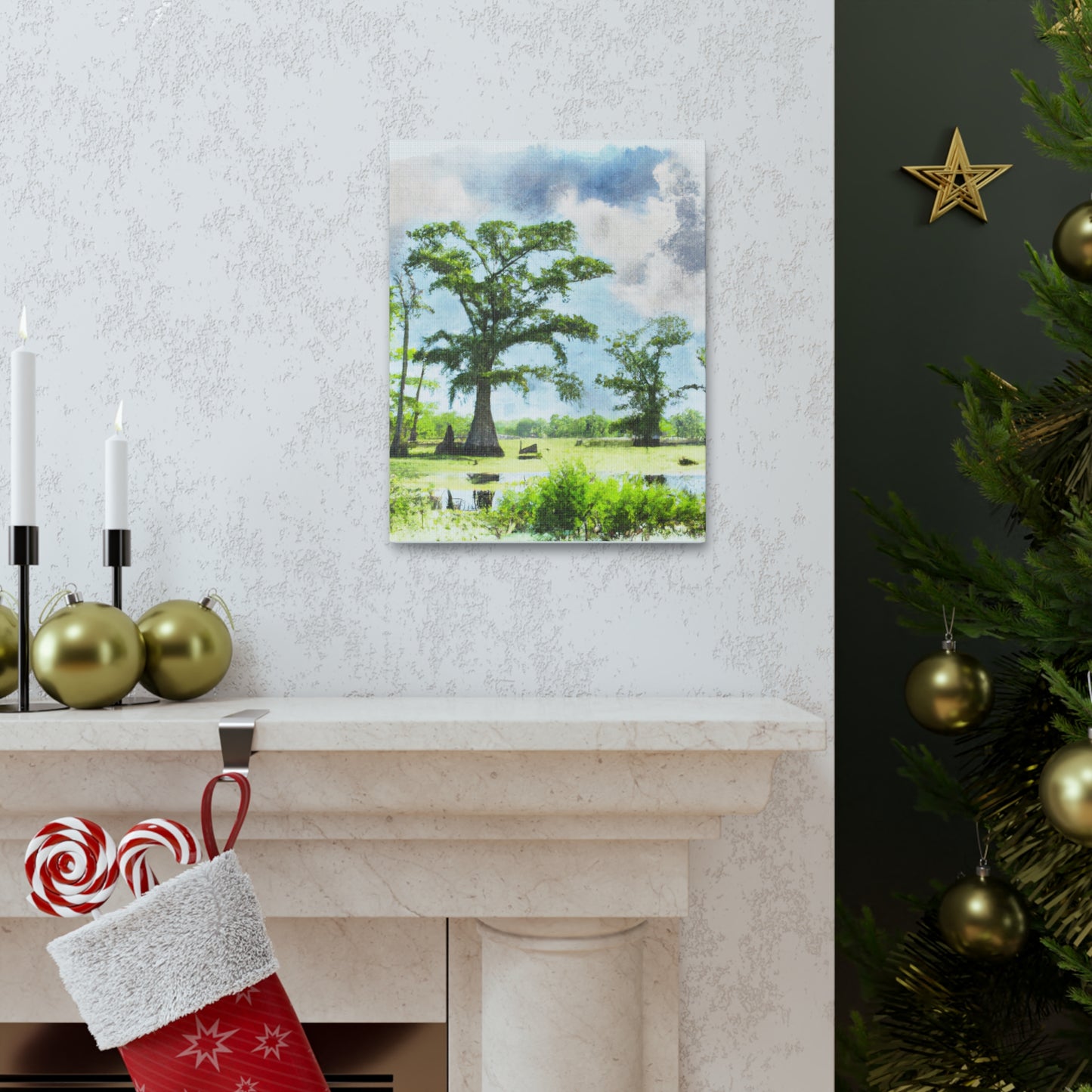 Lagniappe Louisiana Landscape - Canvas