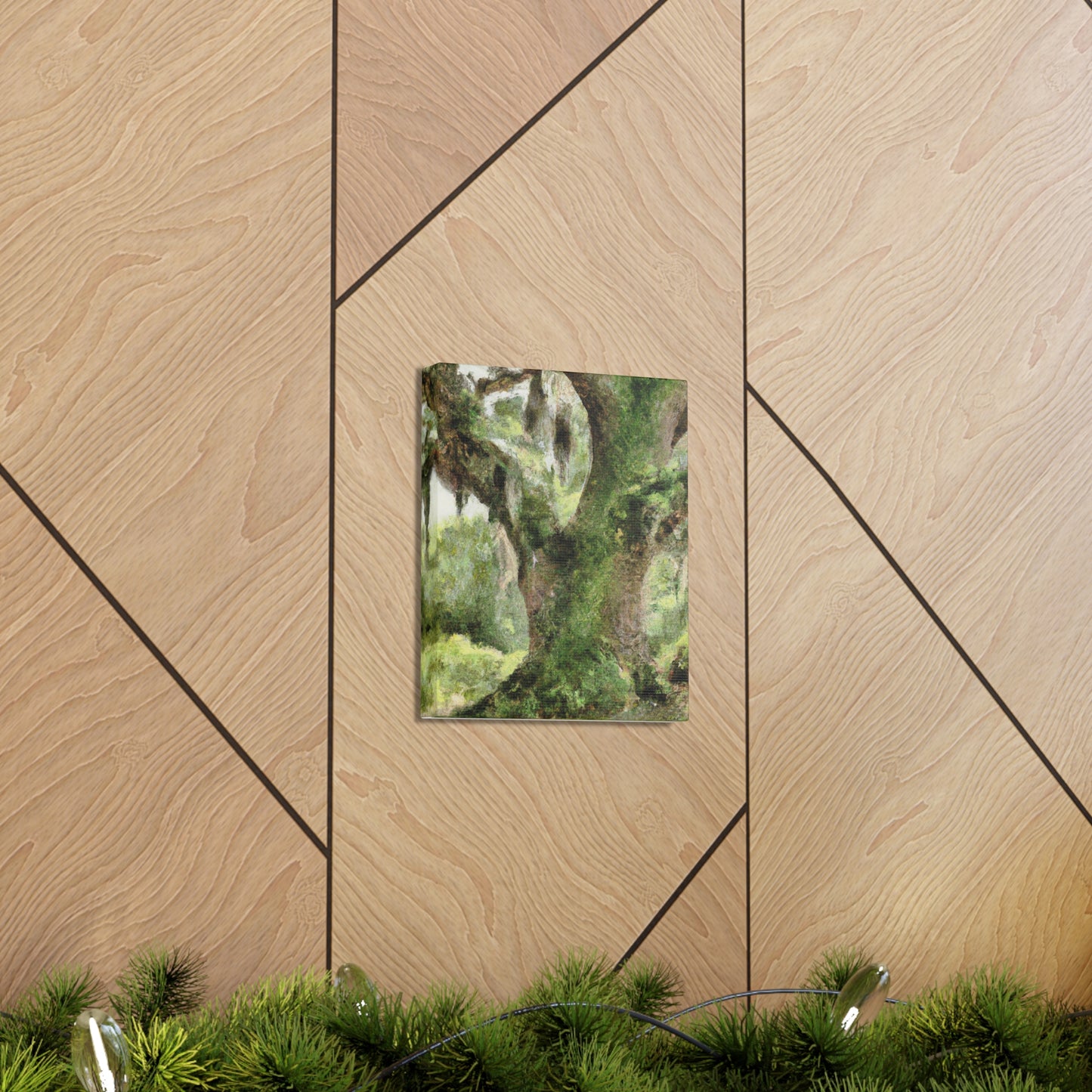 Mystic Moss Tree. - Canvas