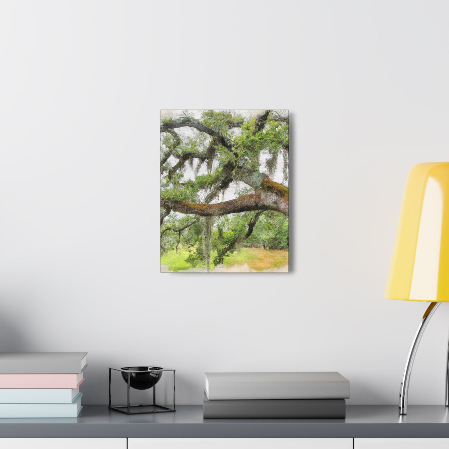 Faded Grandeur Oak. - Canvas