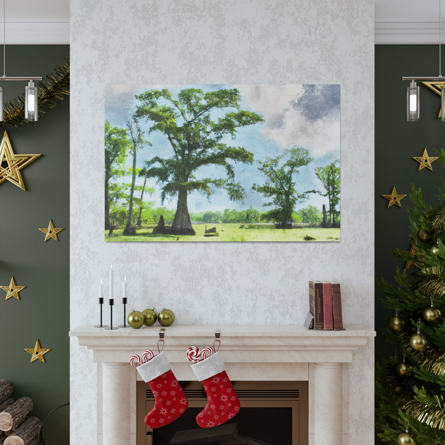 Lagniappe Louisiana Landscape - Canvas