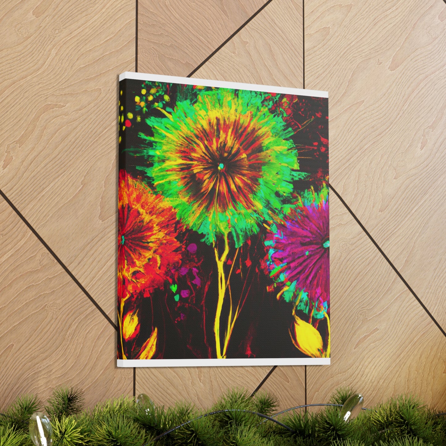 Radiant Blooms. - Canvas