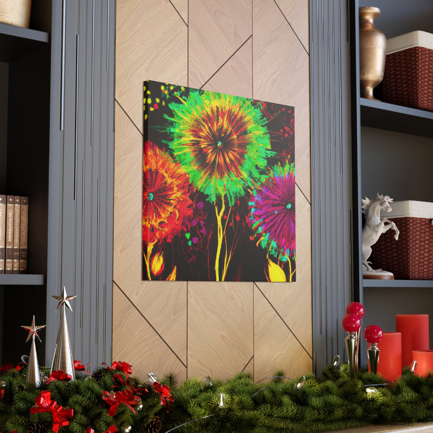 Radiant Blooms. - Canvas